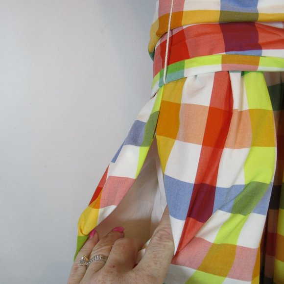 Christopher John Rogers X Target Plaid Rainbow Dress - Picture 10 of 12